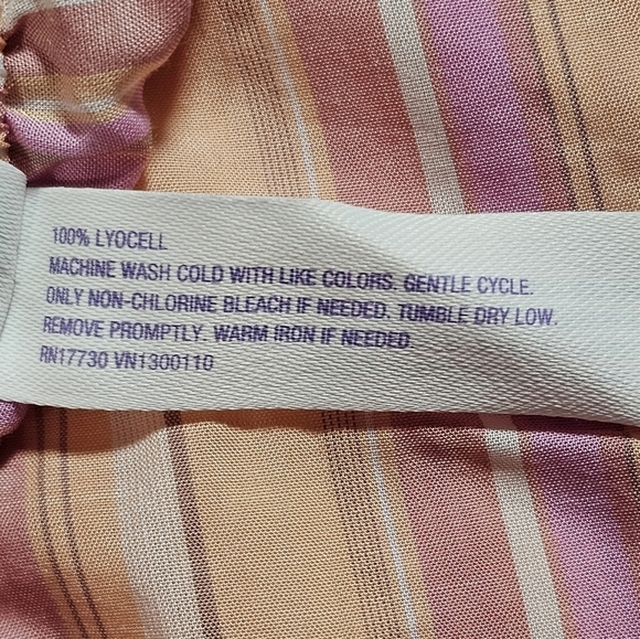 Stars Above Striped Pajamas Shirt & Short Set Multicolor Size Medium - Picture 14 of 14